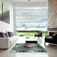 thumbnail image 7 of Ahgly Company Machine Washable Indoor Rectangle Transitional Black Area Rugs, 2' x 5', 7 of 7