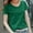 A_ Green, variant on Fashion Olyvenn Women's Summer Slub Cotton T-Shirt Breathable Scoop Neck Tee Fashion Solid Loose Fit Casual Basic Top Black L