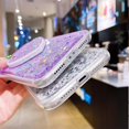 thumbnail image 4 of Compatible with iPhone 14 Bling Heart-Shaped Mirror Case Sparkle Makeup Glitter Luxury Protection Shockproof Cover for Women Girls Who Love Beauty, 4 of 7