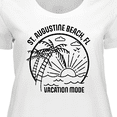thumbnail image 4 of Inktastic Summer Vacation Mode St. Augustine Beach Florida Women's Plus Size T-Shirt, 4 of 5