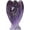 Amethyst, variant on Angelstones Natural White Jade Gemstone Peace Angel Pocket Guardian Angel Healing Statue 2 inch