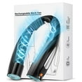 thumbnail image 1 of Ventilador de cuello Hionly AI, batería recargable de 6000 mAh, 6 velocidades, 1 of 9