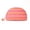 F, variant on Waterproof Striped Makeup Bag,Seashell Shaped Cosmetic Bags with Zipper,Travel Beach Vacation Daily Use Essentials for Women(Green)
