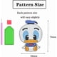 thumbnail image 2 of 24Pcs 5D Diamond Painting Stickers Kits for Kids, DIY Art Craft Princess Animal Painting with Diamonds, Painting by Numbers Kits, 2 of 4