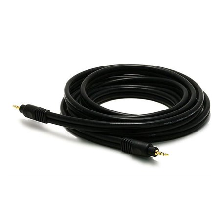 UPC: 0844660055785 | Monoprice 10ft Premium 3.5mm Stereo Male to 3.5mm Stereo Male 22AWG Cable (Gold Plated) – Black
