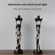 thumbnail image 5 of Advancent Skull Streetlight Lámpara de calle fantasma decorativa Artesanía exquisita Soporte de luz de calavera No tóxico Ghost Street Light Safe para Kits de decoración para fiestas, 5 of 6