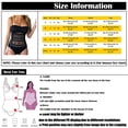thumbnail image 3 of Women's Solid Color One Piece Swimsuit Mesh Sheer Sexy Beach Swimming Fashion Bathing Suit for Summer Resort Hot Spring Party,Black,L, 3 of 8