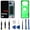 Blue, variant on INCELL for Samsung Galaxy S8 Screen Replacement S8 LCD Display SM-G950U SM-G950F Display Touch Screen Assembly No Fingerprint. (with Blue Frame+Back Cover Adhesive+Tools)