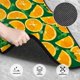 thumbnail image 3 of Balery Orange Lemon Juego de 4 Alfombrillas para Auto, Revestimientos de Caucho Resistente, Diseño Antideslizante, 3 of 7
