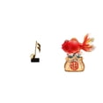 thumbnail image 1 of Figura decorativa de escritorio con forma de nota musical, estatua de Feng Shui, adorno de resina, ideal para el hogar, la oficina o la sala de es, 1 of 8
