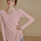 thumbnail image 2 of Ropa de fitness para mujer, camisetas deportivas casuales de manga larga sueltas, camisetas de yoga de longitud media, camisetas de fitness con capucha, suéteres, 2 of 6