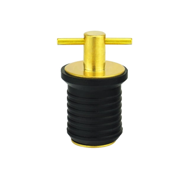 DRENA UNIVERSAL SNAP Taper Boat Deck Scuppers ScuppersGoma de latón Barco Snap Drenaje KAYAK Deck Holes Bloque Tapón Tapón de 1 Pulgada Diámetro Fondo Drenaje Partes Suministros Accesorios Inevent TO001016-00
