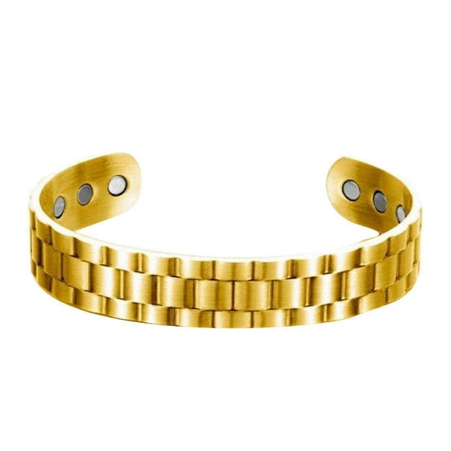 New Alloy Magnetic Bracelet Arthritis Pain Relief Bangle Healing Therapy Bracelet