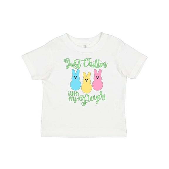 Inktastic Funny Easter Just Chillin' with My Peeps Boys or Girls Baby T-Shirt