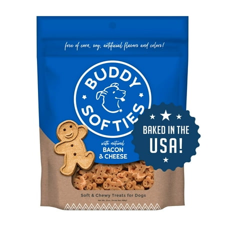 UPC: 0693804172020 | Buddy Biscuits Whole Grain Soft & Chewy Dog Treats with Bacon & Cheese – – 20 oz.