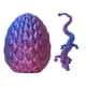 thumbnail image 1 of Dragón impreso en 3D en huevo, adornos de huevos de dragón, estatuilla de dragón coleccionable, piedra preciosa articulada de huevo de dragón para azul mayimx Estatuilla de dragón, 1 of 7