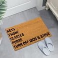 thumbnail image 2 of Alphabet, Bull Rug, Non-Slip Entrance Mat, Bathroom, Kitchen And Entrance Absorbent Floor Mats, 2 of 5