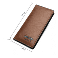 thumbnail image 4 of Cartera Jeep Larga Belug Estilo Empresarial Para Caballero Marron Oscuro, 4 of 5