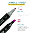 thumbnail image 4 of Artist Concepts Dual tip Alcohol Markers Vibrant Colors for art and coloring, Metal Case, 160 Count, 4 of 8