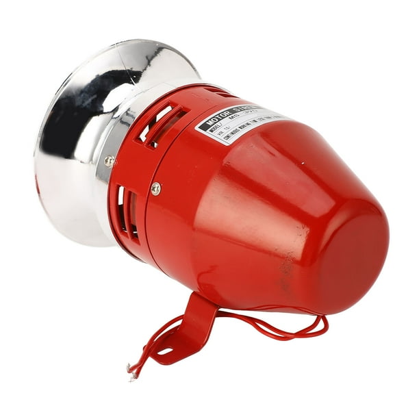 Alarma Industrial, Sirena De Bocina De Seguridad De Amplia Aplicación Sensible De Alto Volumen Con Motor De 40W 1000RPM Para Puerto