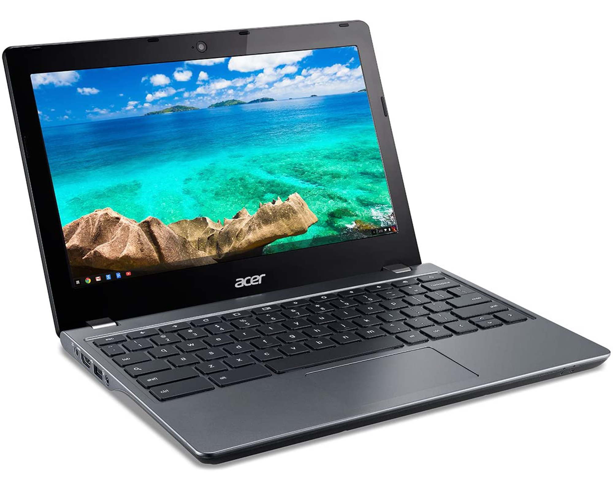 Restored Acer Chromebook C740-C4PE 11.6" 4GB 16GB Intel Celeron 3205U X2 1.5GHz, Black (Refurbished) - image 2 of 7