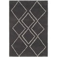 thumbnail image 6 of SAFAVIEH Soho Eden Geometric Wool Runner Rug, Ivory/Dark Grey, 2'6" x 8', 6 of 7