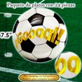 thumbnail image 3 of 24 Pz Plato Cartón Premium Pastelero Fiesta De Cumpleaños Gol, 3 of 4