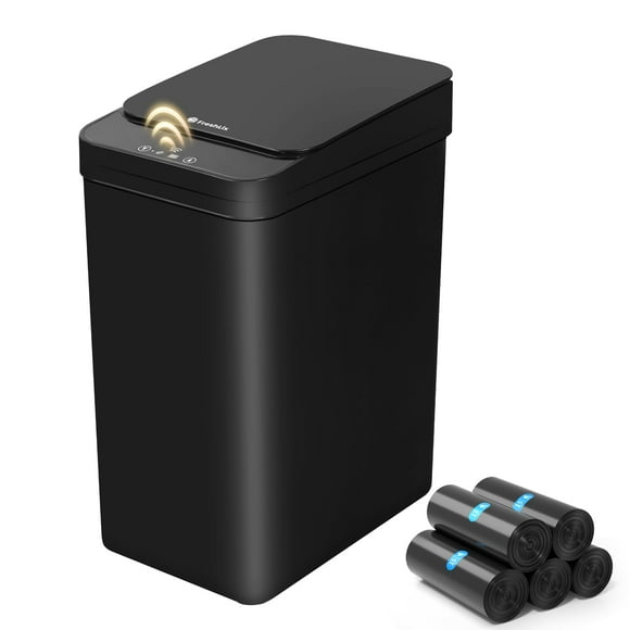 Bote de basura FRESHLIX 10L con sensor de movimiento automático sin contacto