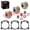 3PCS, variant on Oil Filter with Gasket & Spring Maintenance Kit for Honda CBR250R CBR300R CRF250L CRF300L Rebel 300 CB300F CB300R Street & Dual‑Sport Motorcycle Replaces OEM 15410‑KYJ‑902 (1pc)