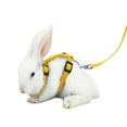thumbnail image 5 of Walbest Lightweight Pet Rabbit Harness Leash Soft Pet Supplies, Portable Buckle Design, Running,Walking Jogging Harness Leash for Bunny, Cat, Kitten,Ferret,Guinea Pig,Puppy and Other Small Pet Animals, 5 of 7