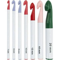 Crochet Hooks Large 20mm 15mm 12mm 10mm 9mm 8mm 7mm. Ergonomic Crochet Hook. Plastic