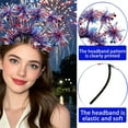 thumbnail image 5 of SLYNSHome Patriotic Hair Headband 4th of July Party Accessories Favors Decorations,Independence Day Hair Bands American Flag Red White Blue Decor for Memorial Day, 5 of 7