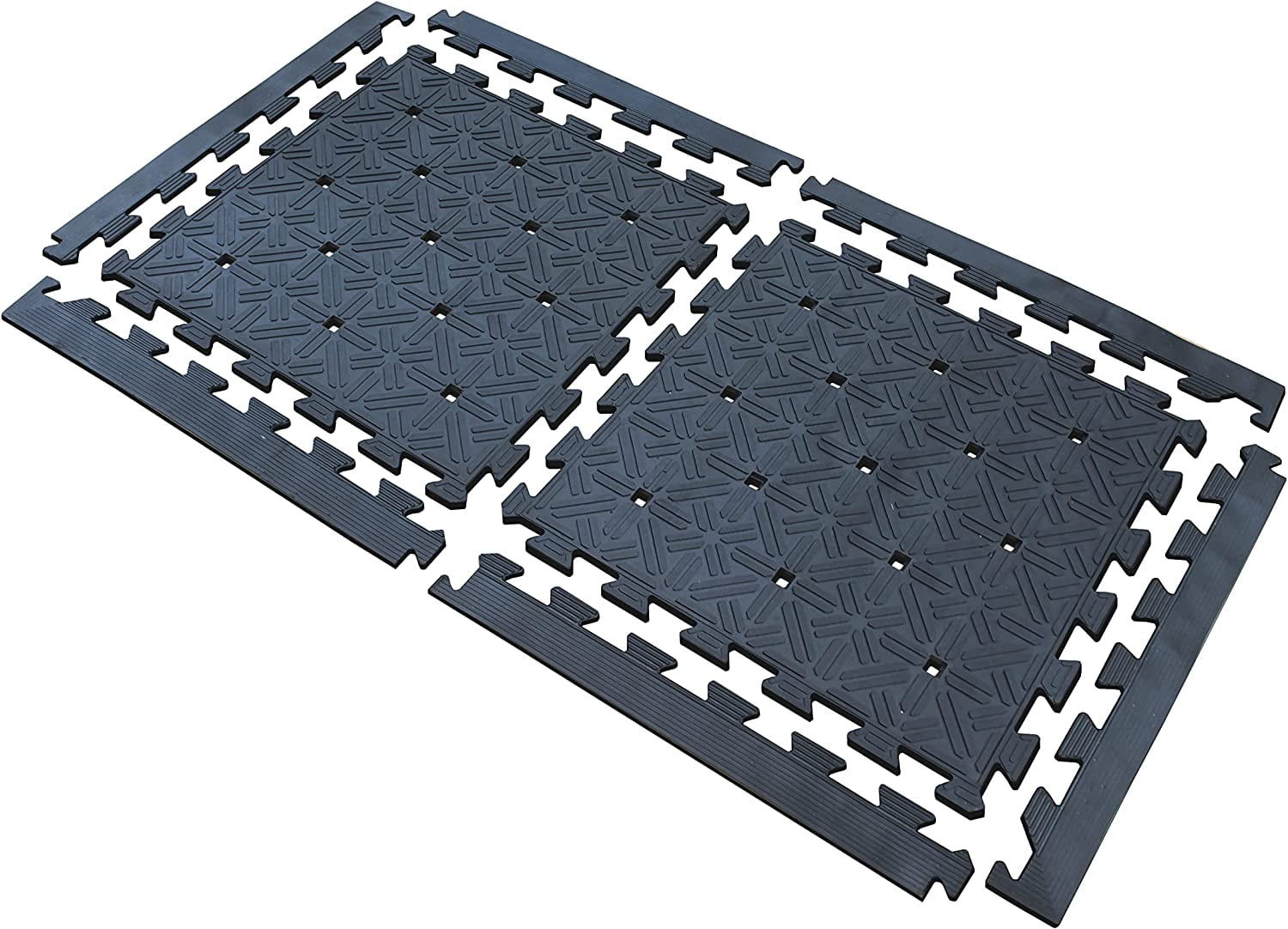LockTough Interlocking Rubber Gym Tiles are Rubber Puzzle Tiles by American Floor  Mats