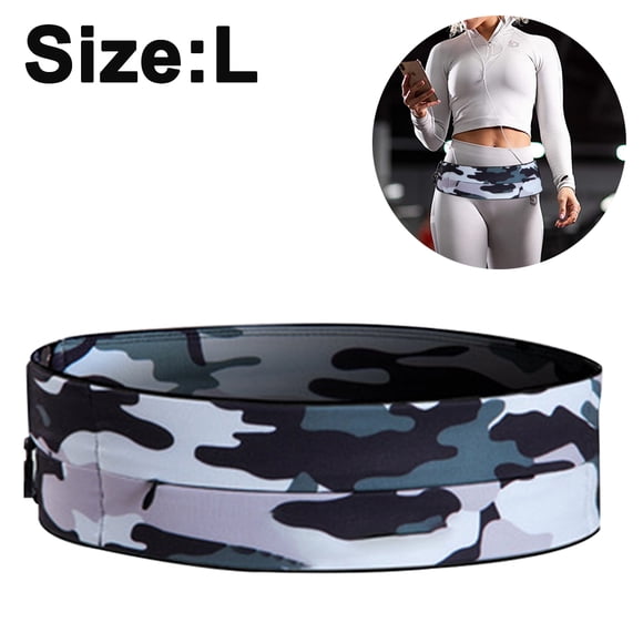 Running Belt Waist Pack ,Bounce-Free & Comfortable Running Pouch Belt for Outdoor Jogging, Traveling, Workouts,