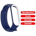 thumbnail image 3 of Pulsera de pulseras inteligentes de silicona de doble color ajustable para Xiaomi Miband 3 4 Universal Accesorios Electrónicos, 3 of 6