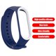 thumbnail image 5 of Pulsera de pulseras inteligentes de silicona de doble color ajustable para Xiaomi Miband 3 4 Ndcxsfigh  Para estrenar, 5 of 6