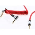 thumbnail image 2 of Sqrmekoko Replacement Extension Aux Auxiliary Audio Cord Cable Wire Compatible with Beats By Dr Dre Pro/Detox Edition Headphones (Red), 2 of 7