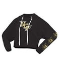thumbnail image 2 of Women's Spirit Jersey Black UCF Knights Oversized Cropped Pullover Hoodie, 2 of 3