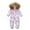Light Purple, variant on REDARER Kids Insulated Snowsuit 1-Piece Winter Ski Outfit for Girls and Boys Outdoor Cold Weather Gear Pantsuit,12-24 Months
