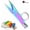 Colorful, variant on Spring-Action Thread Nippers, Sewing Scissors for Fabric Cutting, Sharp Knife Edge Stainless Steel Tailor Shears, Precision Snips & Seam Cutter for Sewing Supplies, Crafting (1, silver)