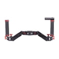 thumbnail image 1 of Empuñadura DF DIGITALFOTOS ARES Z Eje Gimbal Resorte Manija doble Flexiable Amortiguador Desmontable Desmontable Manija doble para Zhiyun Crane 2 DJI Ronin S FeiyuTech AK2000 / 4000 Moza Air Cross 3 e DF DIGITALFOTO Resolver, 1 of 7