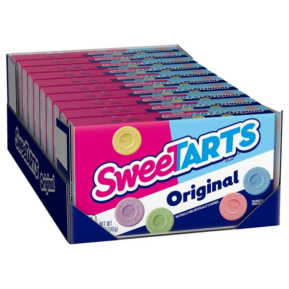 SweeTARTS Original Theater Box Candy, 5 BSL1 Ounce Boxes (Pack of 10)