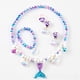 thumbnail image 2 of Collar de princesa sirena para niños, pulsera de perlas de concha, accesorios de fiesta del mundo submarino para niños, decoración de cosplay, 2 of 4