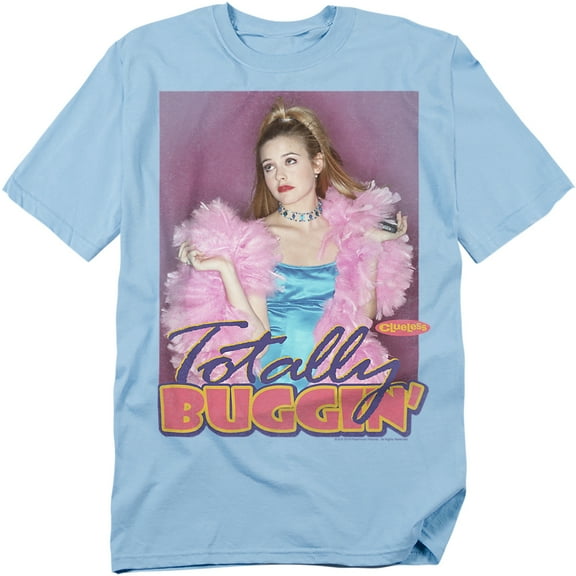 Clueless T-Shirt Totally Buggin Unisex Graphic Tee For Men & Women