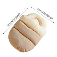 thumbnail image 2 of FEISHENTT Cat Bed for Indoor Cats, Cute Cat Bed Cave, Slipper Covered Cat Bed, Cozy Soft Pet Bed for Cat and Dog, Warm Kitten Bed House Cave,Pet House Nest for Indoor Puppy and Kitten, 2 of 5
