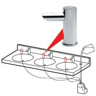 ASI 10-0388-1A Top-Fill Multi-Feed Liquid Soap Dispenser Battery