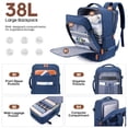 thumbnail image 5 of MIUSSE Hard Shell Luggage Sets 7 Pieces, 28/24/20 inch Suitcase Sets with Spinner Wheels & TSA Lock, Hard Case Luggage Set with Travel Backpack and Packing Cubes, 5 of 9