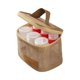 thumbnail image 2 of 6 botellas de condimentos para acampar con bolsa de almacenamiento, tarros de especias transparentes portátiles, contenedores de especias para Picnic, Caqui, 2 of 8