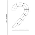 thumbnail image 4 of 2025 Graduation Season Wreath Wire Stand, Class of 2025 Commemorative Shape Metal Wire Frame, DIY Wreath Decorations Accessories, Congrats Grad Party Lawn Decor for College High School (1 Set), 4 of 8
