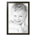thumbnail image 2 of ArtToFrames 16" x 24" Black Velvet with Gold - 1.25 Picture Frame, 16x24 inch Black MDF Poster Frame (WOM-4690), 4 Pack, 2 of 6